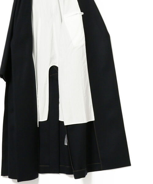 ATON（エイトン）の「ATON / ウールサキソニー チェスターコート