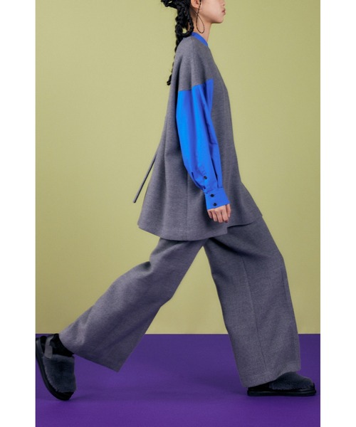 ENFOLD（エンフォルド）の「ウォームクロス コンビプルオーバー（T