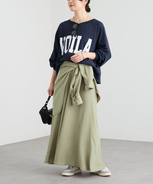 新色追加/Yossshiiii企画】ワイドロゴカットオフスエット（スウェット