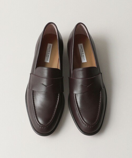 SLペニーローファー フラット25↓↑（ローファー）｜ODETTE E ODILE