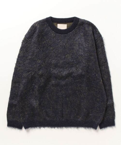 YOKE（ヨーク）の「YOKE/ヨーク/3COLOR JACQUARD MOHAIR SWEATER