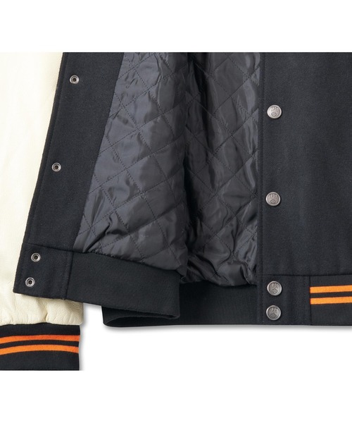 120周年記念バーシティレザージャケット（その他アウター）｜Harley