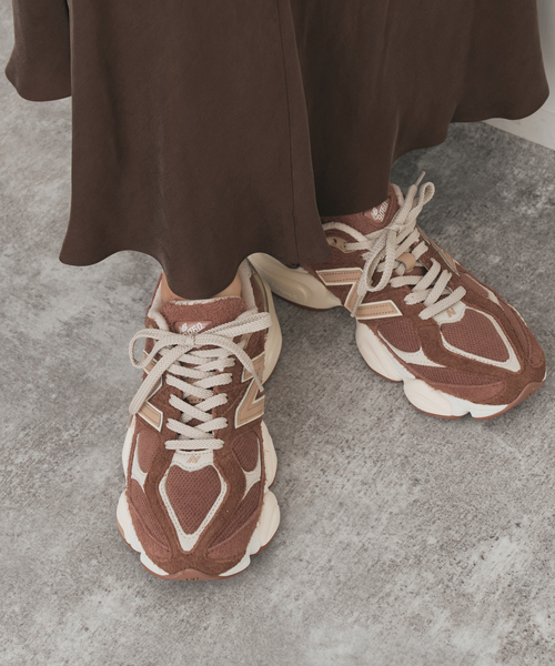 セール】NEW BALANCE / ニューバランス 90/60（ブラウン）（スニーカー