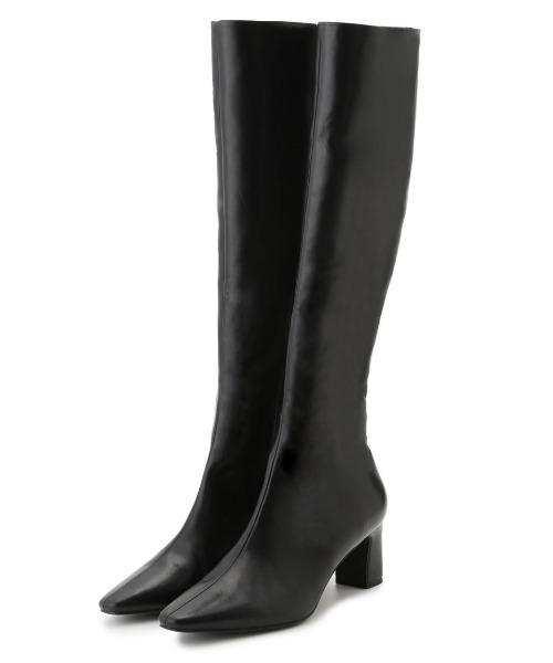 SNIDEL（スナイデル）の「スクエアロングブーツ（ブーツ）」 - WEAR