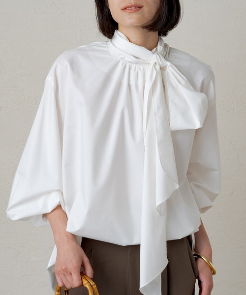 LOUNGEDRESS（ラウンジドレス）の「ボウタイブラウス（シャツ/ブラウス