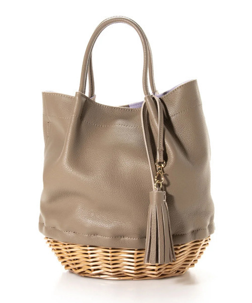 セール】ペルケ perche / 牛革×ヤナギ底2wayトートバッグ（トート