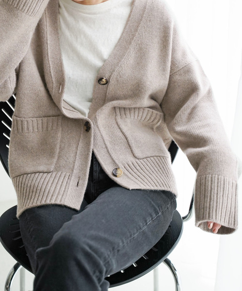 Deuxieme Classe（ドゥーズィエムクラス）の「Cashmere Chunky Vネック