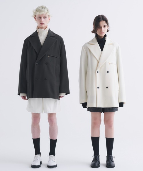 CULLNI（クルニ）の「24-AW-044 / Double Zip High Neck Knit（ニット