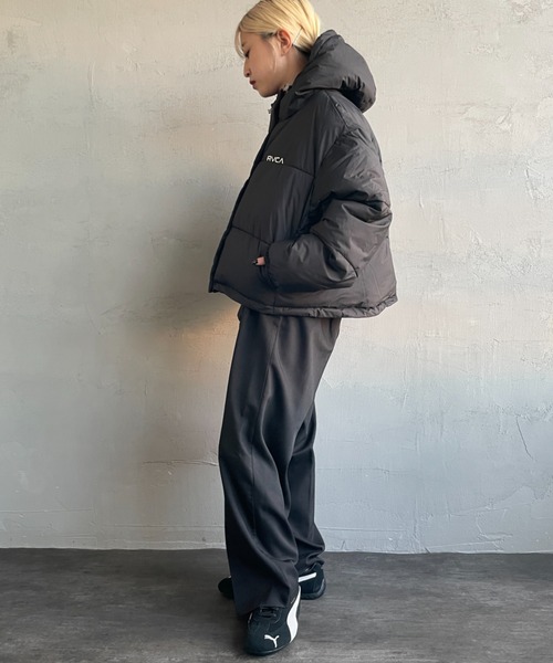 RVCA（ルーカ）の「[RVCA/ルーカ] ショート丈 中綿フードパファー