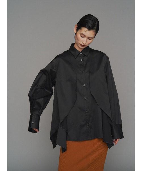 UN3D.（アンスリード）の「WAVE RAFFLE SHIRT【セットアップ着用可能