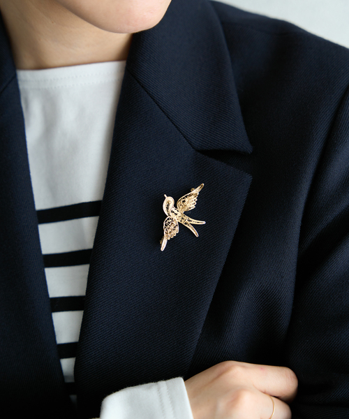 IENA（イエナ）の「【Junco Paris/ジュンコパリ】 bird brooch
