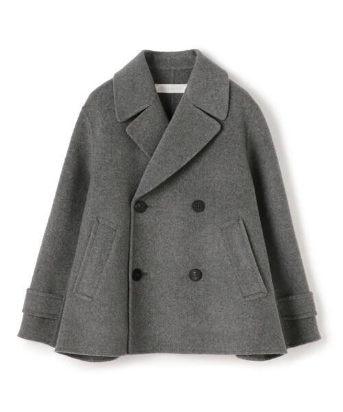 ウールカシミヤダブルフェイス Pコート（ピーコート）｜GALERIE VIE