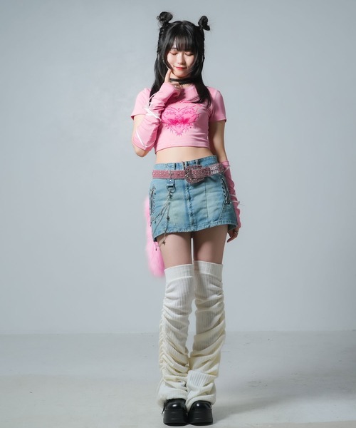 Diable baiser（ディアブルベーゼ）の「Y2Kギャルキラキラベルト