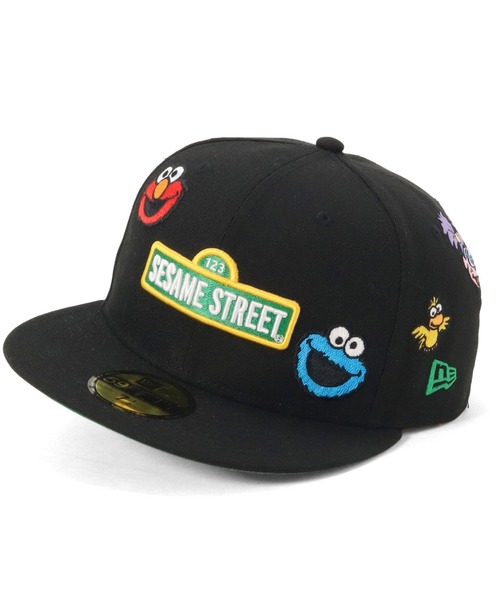ニューエラ キャップ 59FIFTY セサミストリートコラボ（キャップ