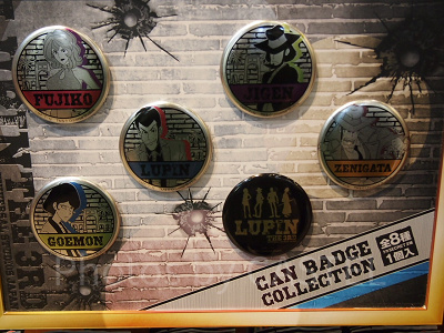 値下不可】USJ ルパン三世 缶バッジ 7種 値下不可】USJ ルパン三世 缶