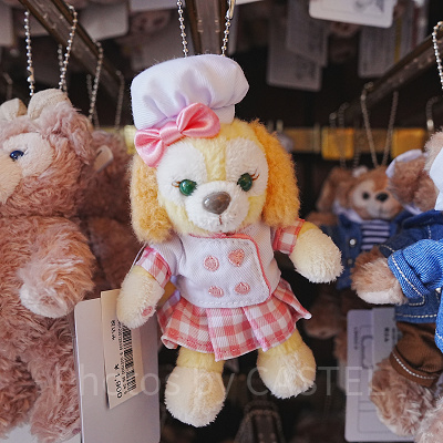 27香港ディズニーランドのダッフィーとクッキー・アン| キャステル