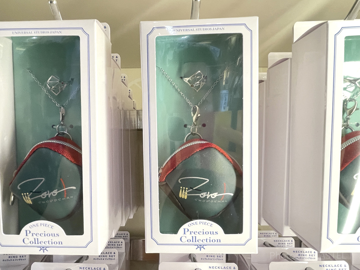 ネックレス&リングセット（ゾロ）（USJワンピースグッズ）| キャステル
