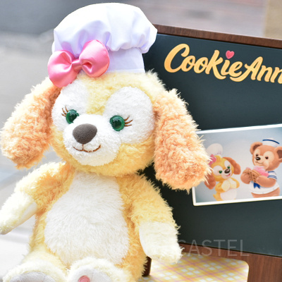 27香港ディズニーランドのダッフィーとクッキー・アン| キャステル