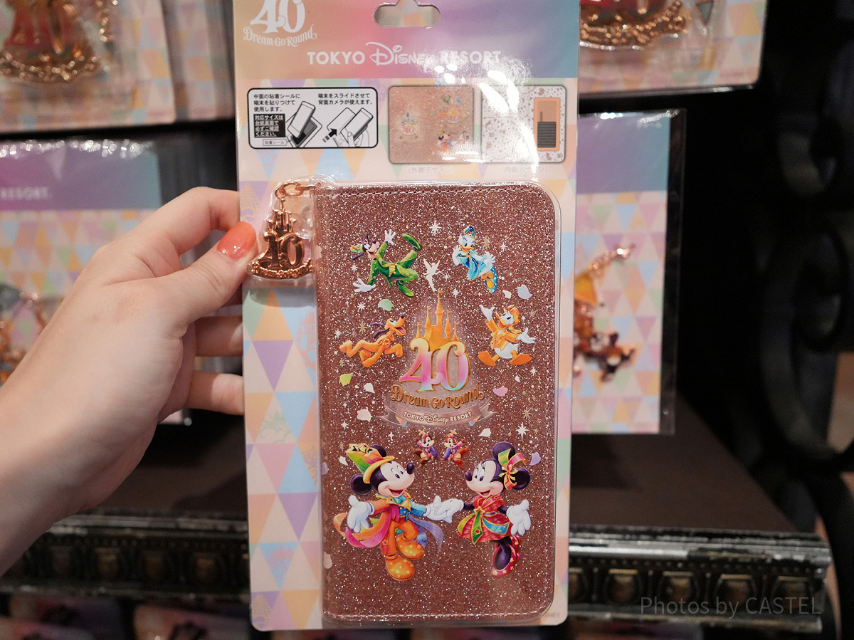 スマートフォンケース（ディズニー40周年グッズ）| キャステル