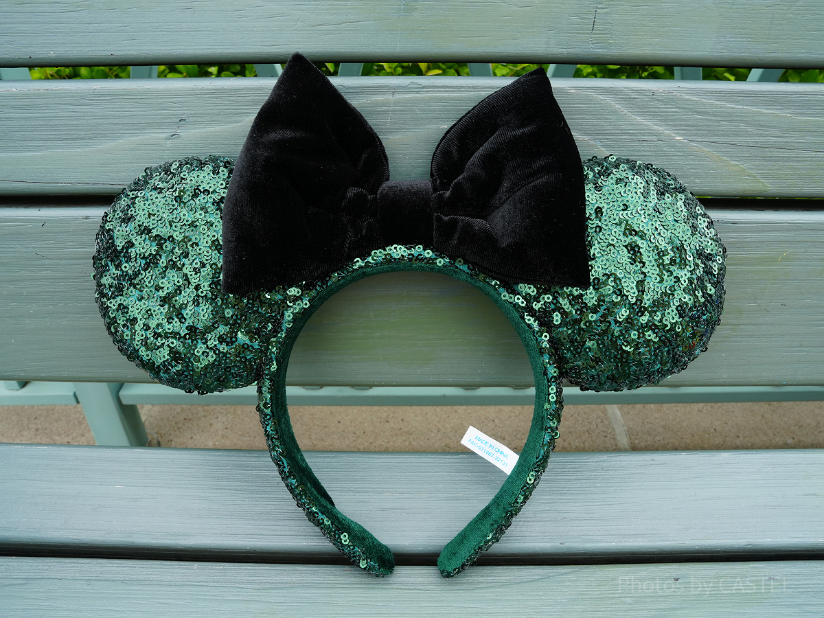 スパンコールカチューシャ（グリーン）（2022年）| キャステル