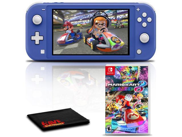 NeweggBusiness - Nintendo Switch Lite (Blue) Gaming Console Bundle