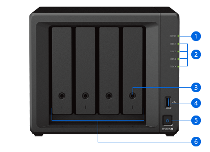 Synology 4-Bay NAS DiskStation DS923+ - Newegg.com