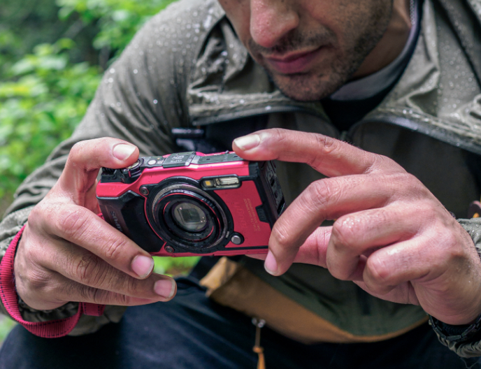 Olympus Tough TG-6 Waterproof Camera, Black (050332192430