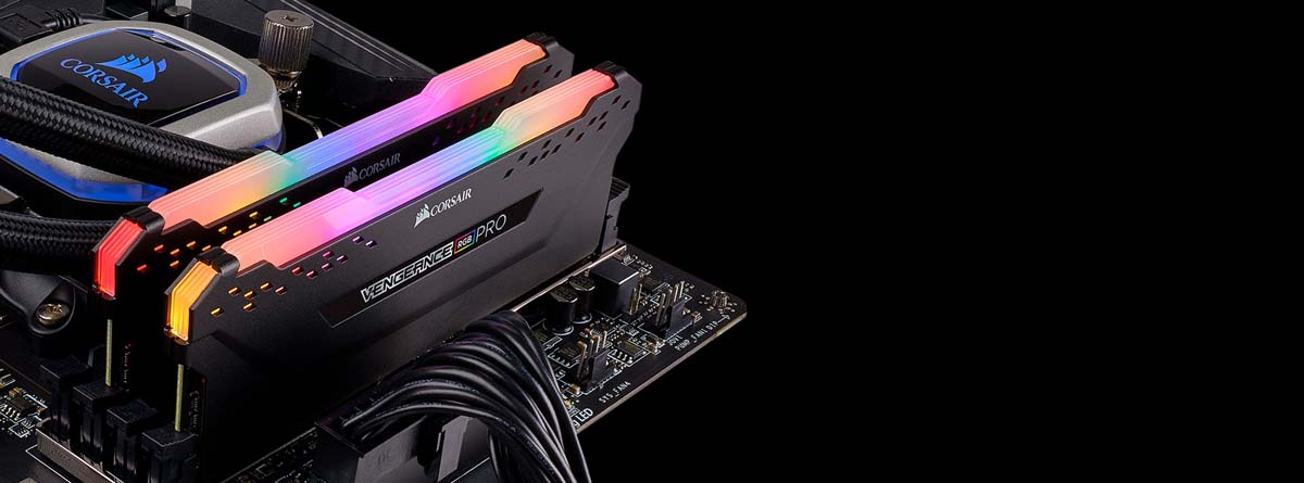 CORSAIR Vengeance RGB Pro 32GB (2 x 16GB) DDR4 3200 (PC4 25600