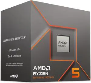 AMD Ryzen 5 8600G - Ryzen 5 8000-G Series 6-Core 4.3 GHz Socket