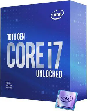 Intel Core i7-10700KF 3.8 GHz LGA 1200 BX8070110700KF Gaming