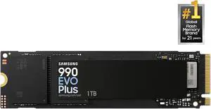 SAMSUNG 990 EVO PLUS SSD 1TB, PCIe Gen 4x4 | Gen 5x2 M.2 2280