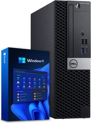 Refurbished: Dell 3060 Small Desktop Computer | Intel Core i5-8400