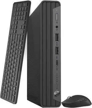 Refurbished: HP EliteDesk 800 G5 Desktop Mini PC, Intel Six Core