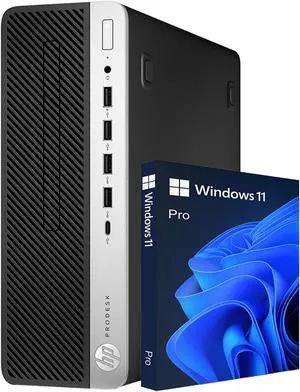 Refurbished: HP ProDesk 600 G5 SFF Windows 11 Pro High-Performance