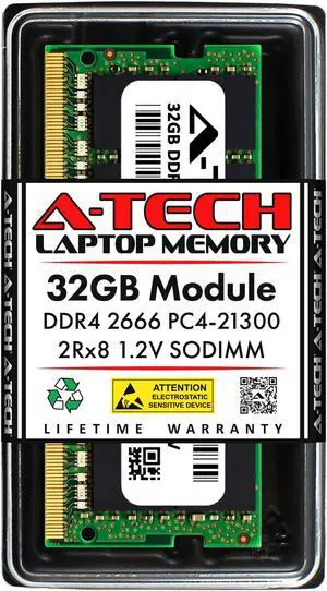 Samsung 32GB DDR4 2666MHz (1x 32GB) Laptop Notebook Memory SODIMM