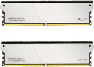 V-COLOR DDR5 256GB (64GBx4) 6000MHz CL34 4Gx4 2Rx4 OC R-DIMM