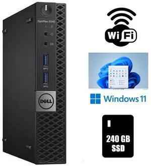 Refurbished: Dell OptiPlex Mini Tower Desktop Computer Intel Core