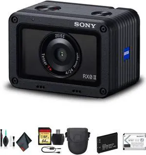 Refurbished: Sony Cyber-shot DSC-RX0 II Camera DSC-RX0M2 With Soft