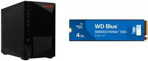 Western Digital 4TB WD Blue SN5000 NVMe SSD, PCIe Gen 4.0, up to