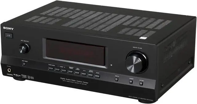 SONY STR-DH520 7.1-Channel, 700 watts, 3D pass-through 6 HD inputs