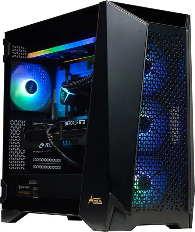 MSI Gaming Desktop PC Infinite ZS 9NVR-1482US AMD Ryzen 9 9900X3D