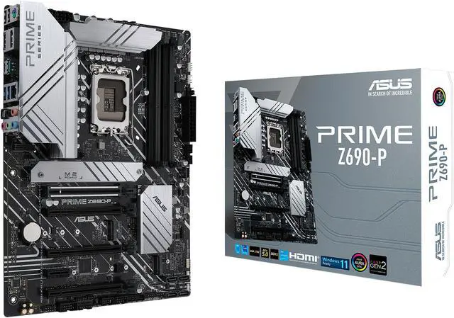 ASUS Prime Z690-P LGA 1700 (Intel® 12th&13th Gen) ATX motherboard