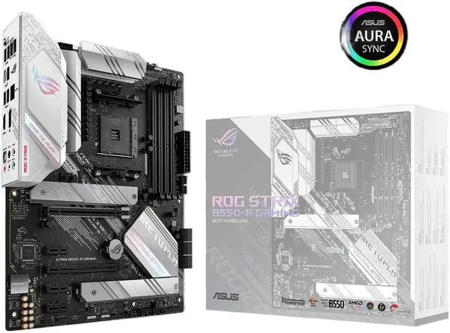 ASUS ROG STRIX B550-A GAMING AM4 ATX AMD Motherboard - Newegg.com
