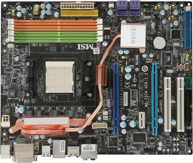 MSI K9N2 SLI Platinum AM2+/AM2 ATX AMD Motherboard - Newegg.com