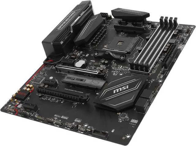 MSI B350 GAMING PRO CARBON AM4 ATX AMD Motherboard - Newegg.com