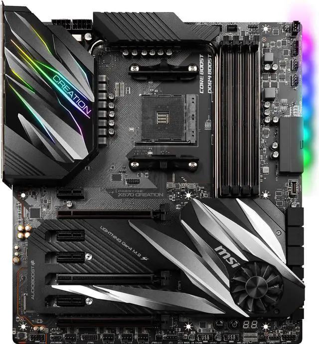 MSI PRESTIGE X570 CREATION AM4 Extended ATX AMD Motherboard