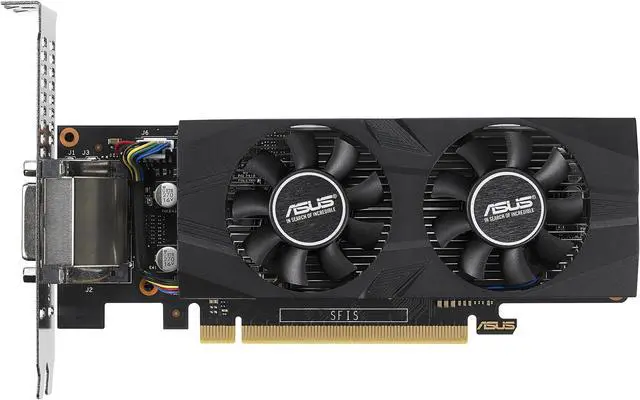 ASUS GeForce GTX 1050 Ti Graphics Card GTX1050TI-O4G-LP-BRK