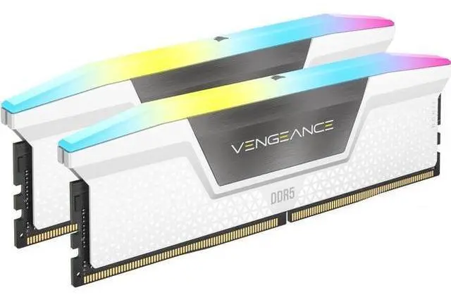 CORSAIR Vengeance RGB 64GB (2 x 32GB) 288-Pin PC RAM DDR5 6400