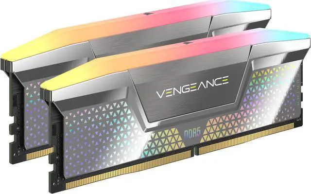 CORSAIR Vengeance RGB 48GB (2 x 24GB) 288-Pin PC RAM DDR5 8400