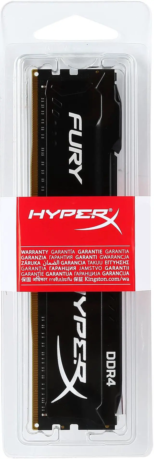 HyperX Fury 16GB (1 x 16GB) DDR4 2400MHz DRAM (Desktop Memory